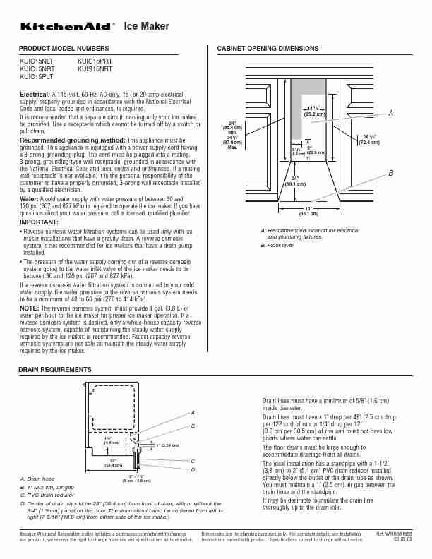 KitchenAid Ice Maker KUIC15NLT-page_pdf